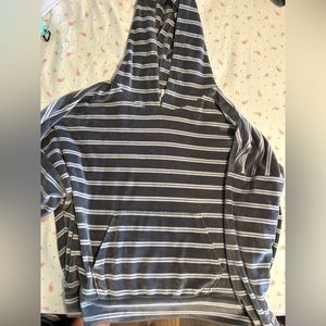 Fuzzy american eagle hoodie